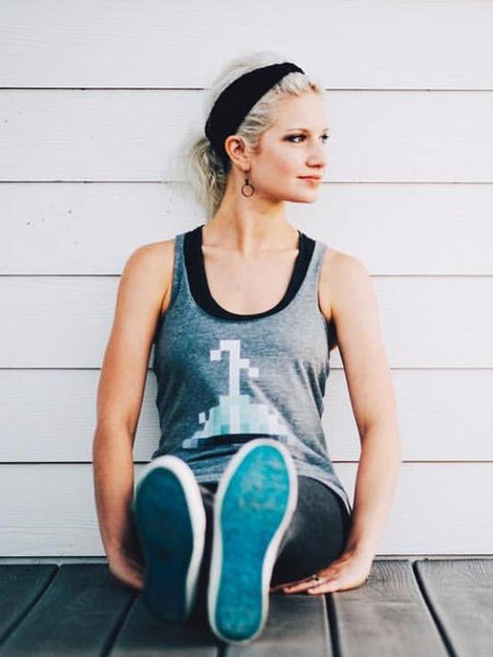 8-Bit Eola Women's Racerback