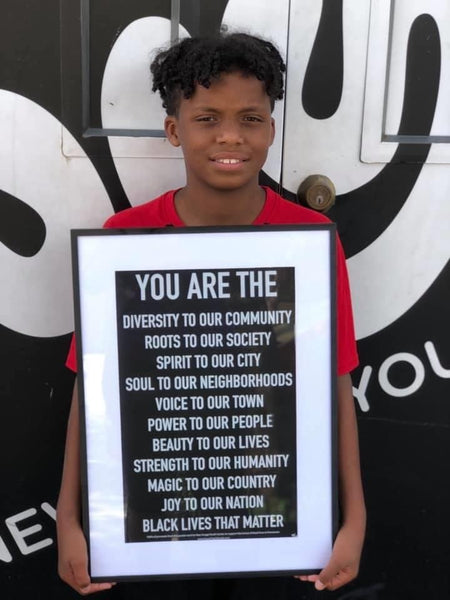 YOU ARE THE Poster - Black Lives Matter