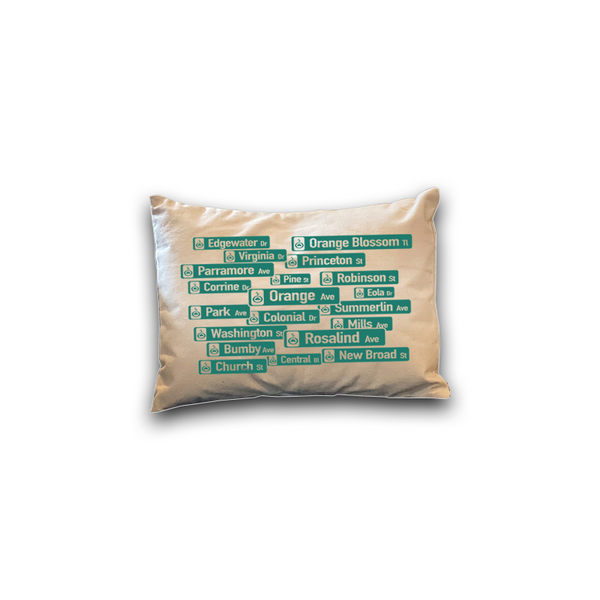 Orlando Street Signs 12x16 Lumbar Pillow