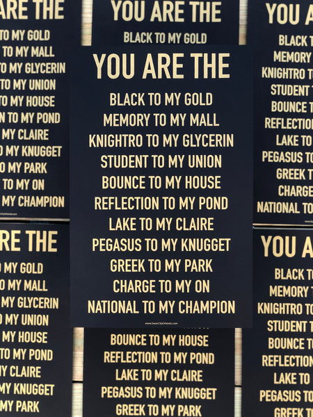 YOU ARE THE Poster - UCF