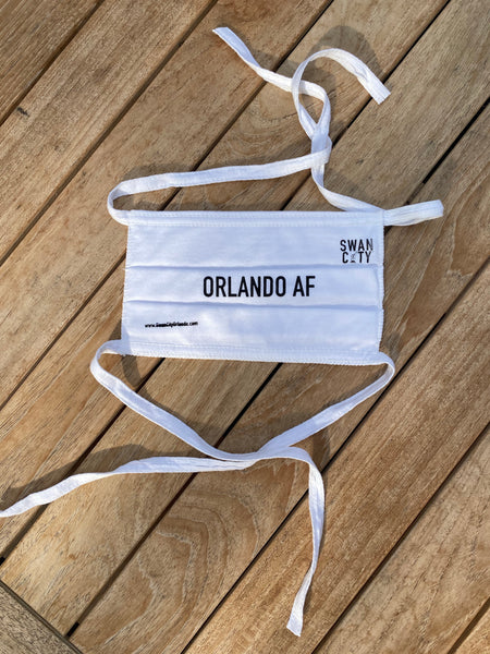 Swans of a Feather / Orlando AF - Reversible Face Mask