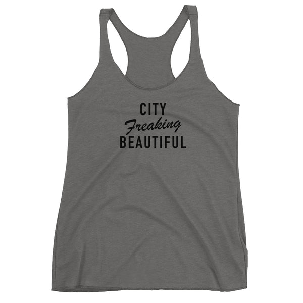 City Freaking Beautiful Women's Racerback