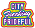 City Freaking Prideful Sticker