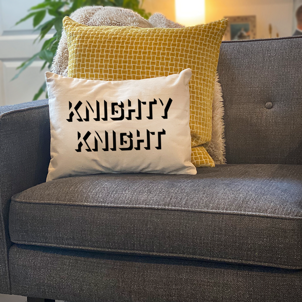 Knighty Knight 12x16 Lumbar Pillow