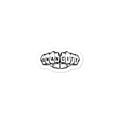 Swan City Knuckles Sticker