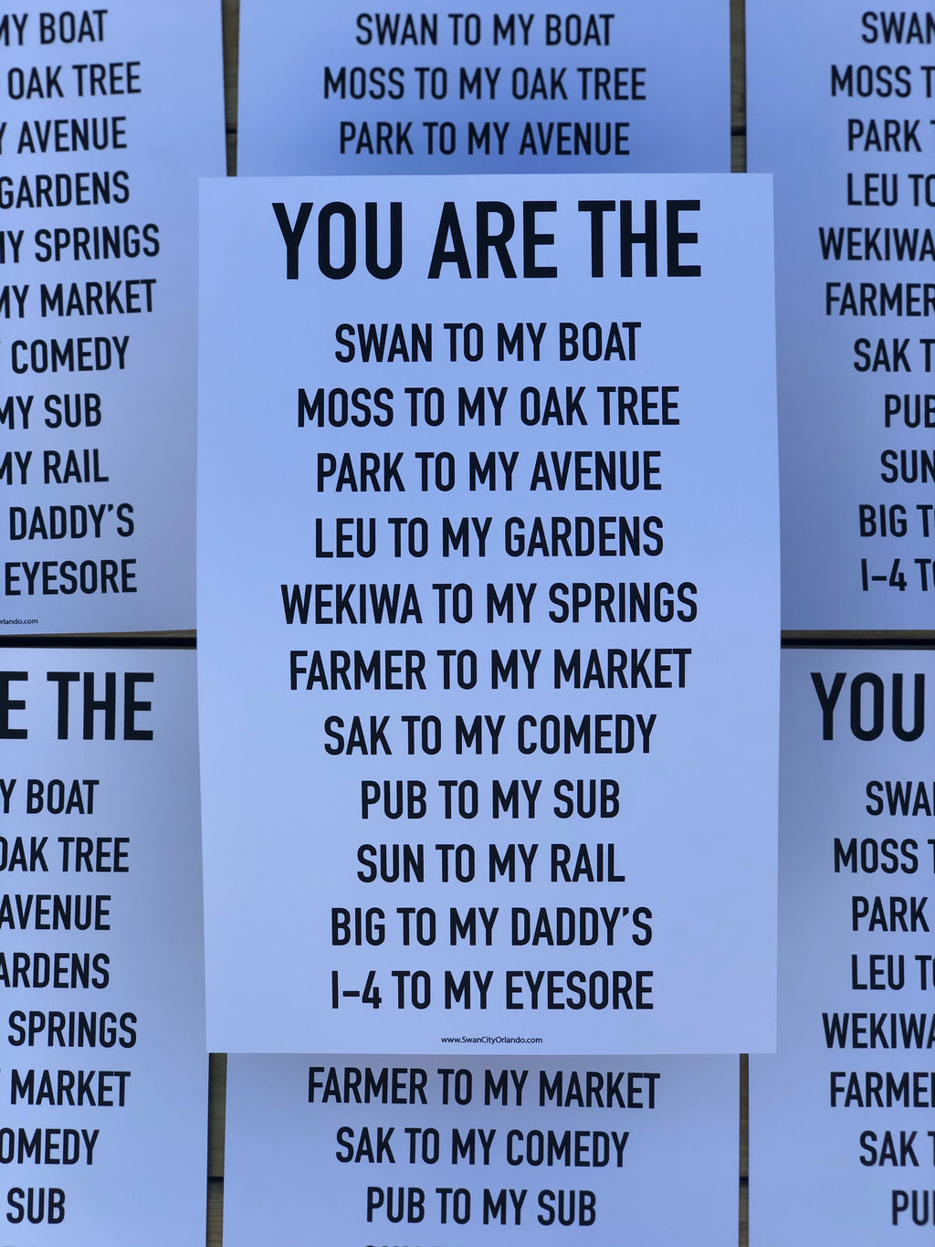YOU ARE THE Poster - Orlando V2