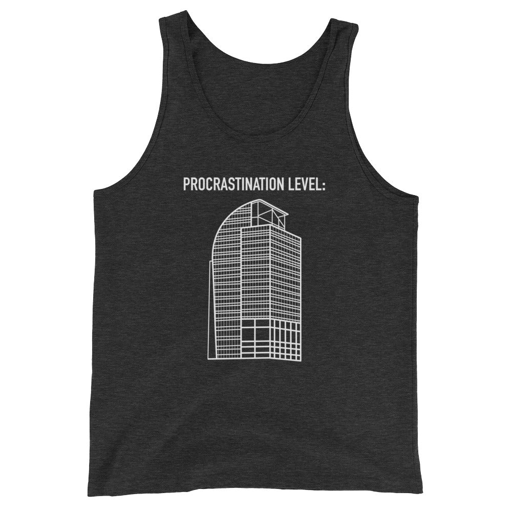 Unisex I4 Eyesore Procrastination Level Tank Top