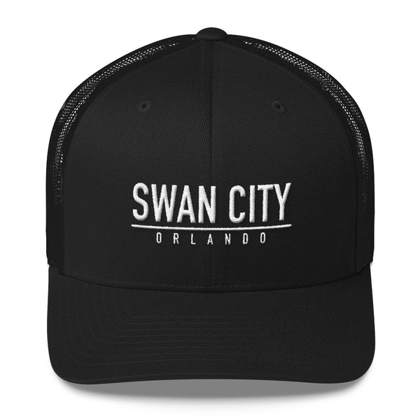 Swan City Logo Trucker Cap
