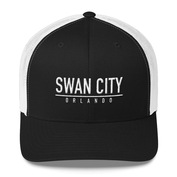 Swan City Logo Trucker Cap