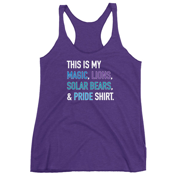 This Is My Sports Shirt Women's Racerback